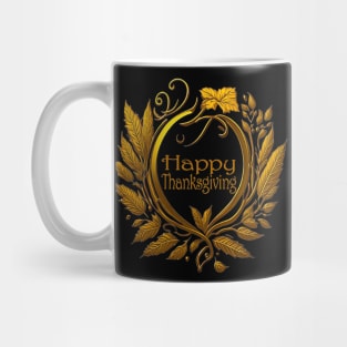 Happy Thanksgiving Greetings Mug